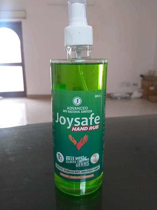 Joysafe Hand Sanitizer with Mist spray in five fragrances 
All size available  uploaded by VAIDLEH LIFESCIENCES PRIVATE LIMITE on 7/25/2020