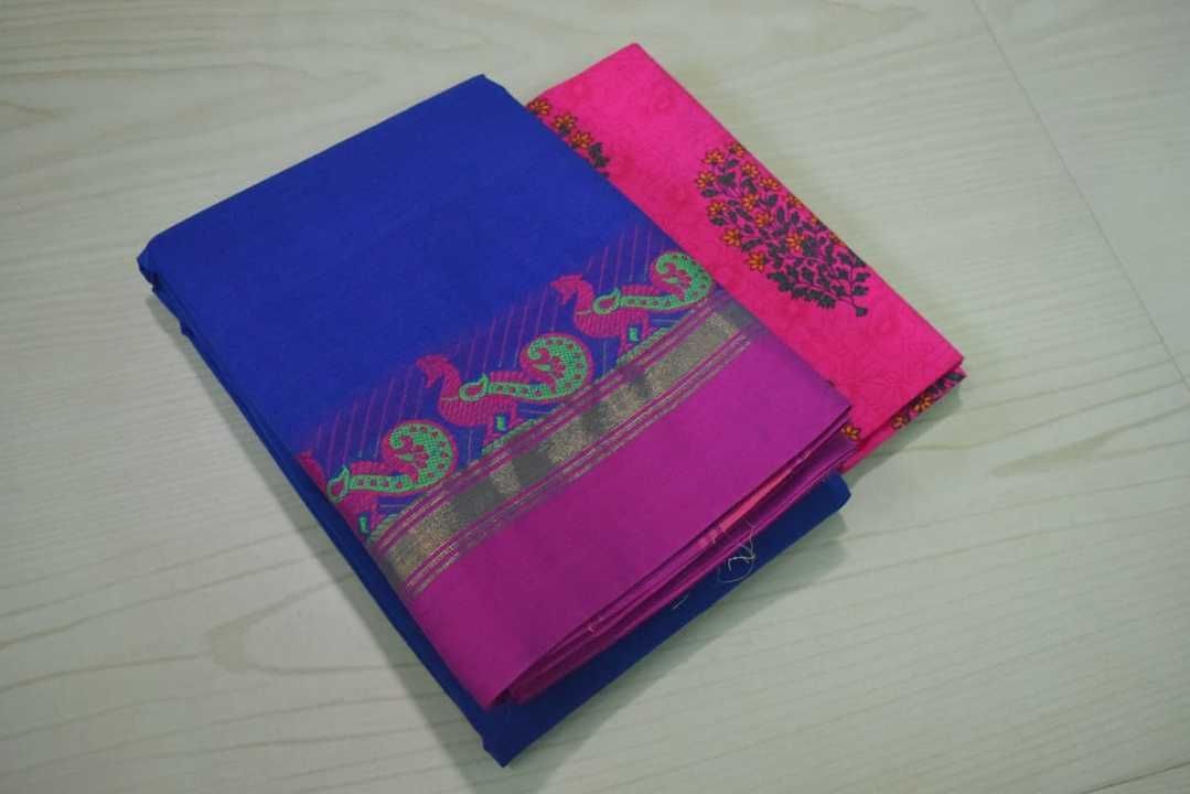 Pure Chettinad cotton saree uploaded by business on 4/15/2021