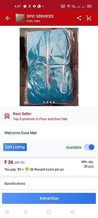 Welcome mat  uploaded by Wholesale Bazaar  on 7/25/2020