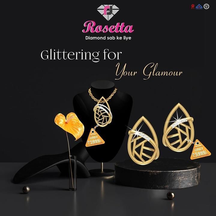 Pendent Set uploaded by Rosetta Diamond Jewellery  on 4/16/2021