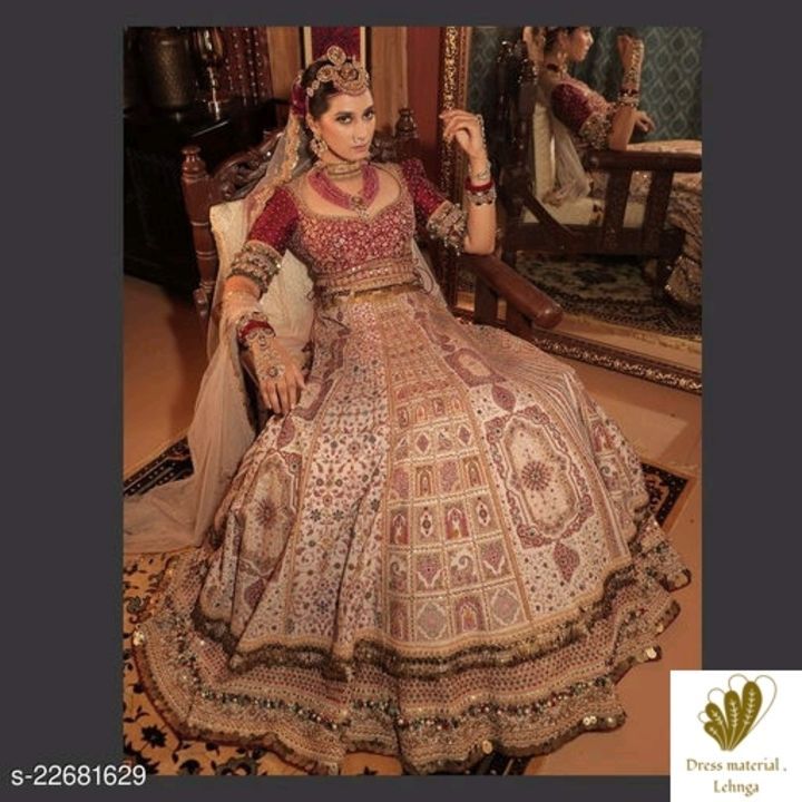 Luxury Cotton Lehnga combined  with the tradition  Iconic Attire From the collection of 2021   uploaded by Dress material , and lehnga, sarees on 4/16/2021