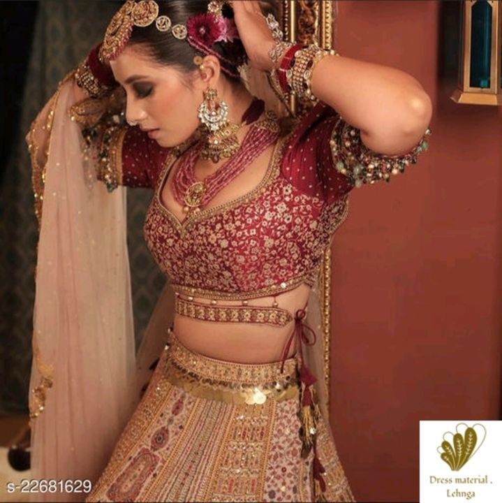 Luxury Cotton Lehnga combined  with the tradition  Iconic Attire From the collection of 2021   uploaded by business on 4/16/2021