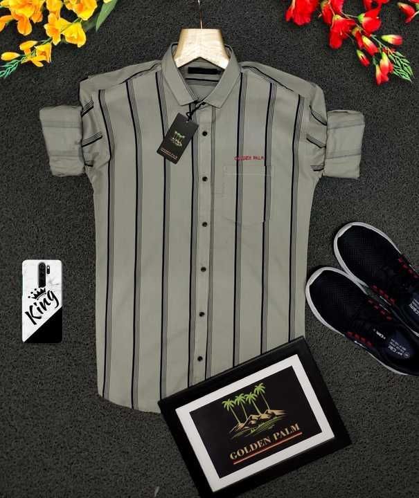 Post image 👉  *Original Brand* - *GOLDEN PALM*
 
👔 _*Style -* Designing Shirts ( Full Sleeve )

💯% Cotton (Guaranteed)

💠 *_Quality Status_*  - _7A High Premium Quality_ 

💠 *_Colour_* -  _3 as per Image_ 

 *Size : M  -  L  -  XL  -  XXL*

 _*M size :-* length 28_ 
               _Chest 19_ 
 _*L size :-* length 29_ 
               _Chest 20_ 
 _*Xl size :-* length 30.50_ 
               _Chest 21.50_ 
 _*Xxl size :-* length  31.50_ 
                 _Chest 23.50_ 

💠 Ready for Delivery.