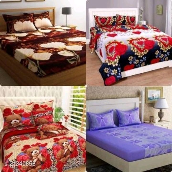 Cotton bedsheet uploaded by A to z creation on 4/16/2021
