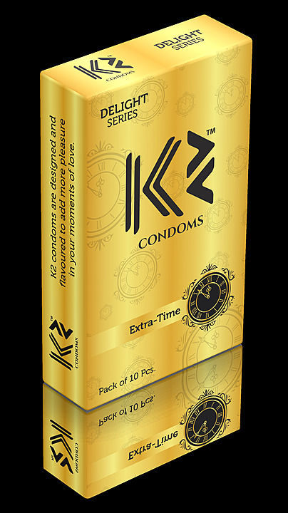 K2 Extra Time Flavor Dotted Condoms Pack of 10 uploaded by K2 Condoms  on 7/26/2020