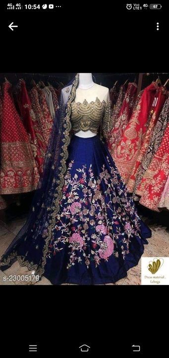 Velvet silk uploaded by Dress material , and lehnga, sarees on 4/17/2021