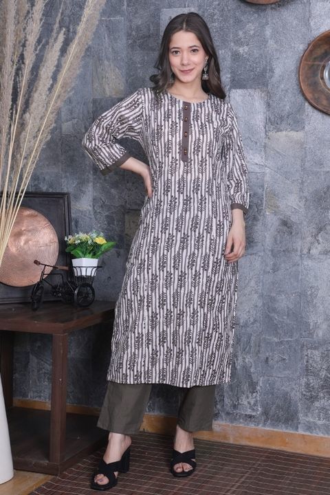 Ladies Kurti with Pant  uploaded by Kurti Wholesale Jaipur on 4/17/2021