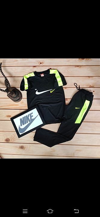 Post image ❤️❤️❤️
*NIKE  Tracksuit   ❤️❤️❤️❤️*
TSHIRT➕LOWER

*NOW AVAILABLE IN 3 COLOURS*

*7aQuality ✅ Store Article ✅*

*Dryfit Fabric Fully Strechable ✅*

*Size- M L XL only*

*720 free ship*

*Quality Fully Guaranteed*💯

*FOR SETPRICE INBOX*

*READY TO DISPATCH🚚🚚🚚🚚*

*10 set each colour AVAILABLE IN STOCK*

❤️❤️❤️❤️❤️❤️❤️❤️❤️