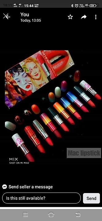 Mac lipstick uploaded by business on 7/26/2020