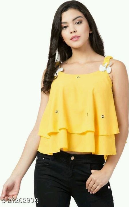 Post image Checkout this hot &amp; latest Tops &amp; Tunics
Trendy Latest Women Tops &amp; Tunics
Fabric: Cotton Blend
Multipack: 1
Sizes:
S (Bust Size: 34 in, Length Size: 20 in) 
XL (Bust Size: 40 in, Length Size: 20 in) 
L (Bust Size: 38 in, Length Size: 20 in) 
M (Bust Size: 36 in, Length Size: 20 in) 

Country of Origin: India
Sizes Available - S, M, L, XL
*Proof of Safe Delivery! Click to know on Safety Standards of Delivery Partners- https://ltl.sh/y_nZrAV3
Rs 350
