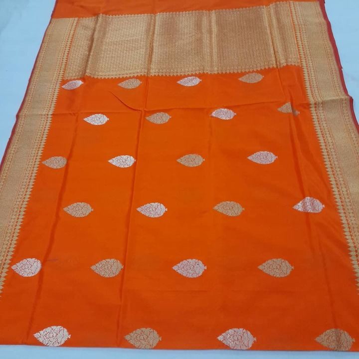 Banarasi saree silk katan bader buti  uploaded by business on 4/17/2021