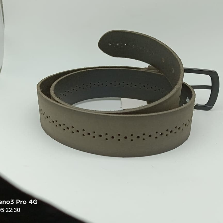 Leather belt uploaded by business on 4/17/2021