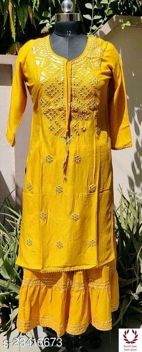 Printed  kurti  uploaded by business on 4/17/2021