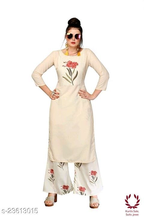 Embroidery Kitti round neck  uploaded by Women clothing, jewelry, Sarees ku, on 4/17/2021