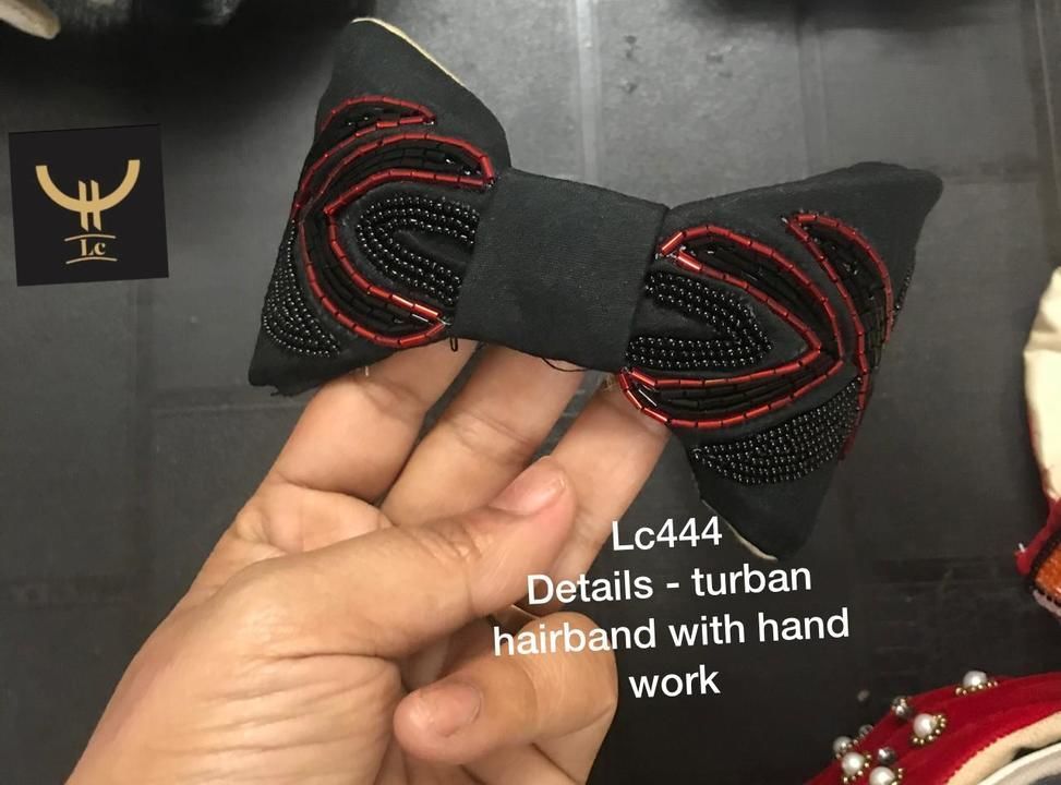 LC444 & LC312

Details turbans hair band  with hand work all 
 uploaded by business on 4/17/2021