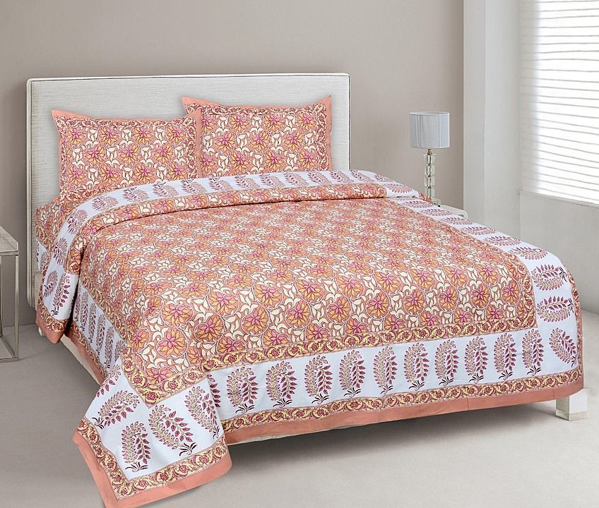 Post image Hey! Checkout my new collection called Jaipur cotton king size bedsheets.