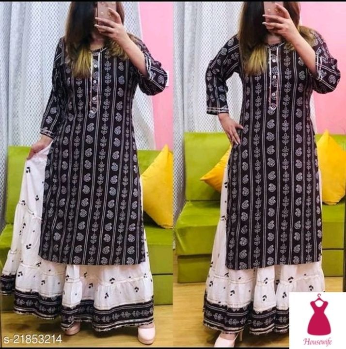 Catalog Name:*Kashvi Voguish Women Kurta Sets*
Kurta Fabric: Rayon
Bottomwear Fabric: Rayon
Fabric:  uploaded by business on 4/18/2021