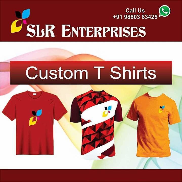 Customized T shirts uploaded by business on 7/26/2020