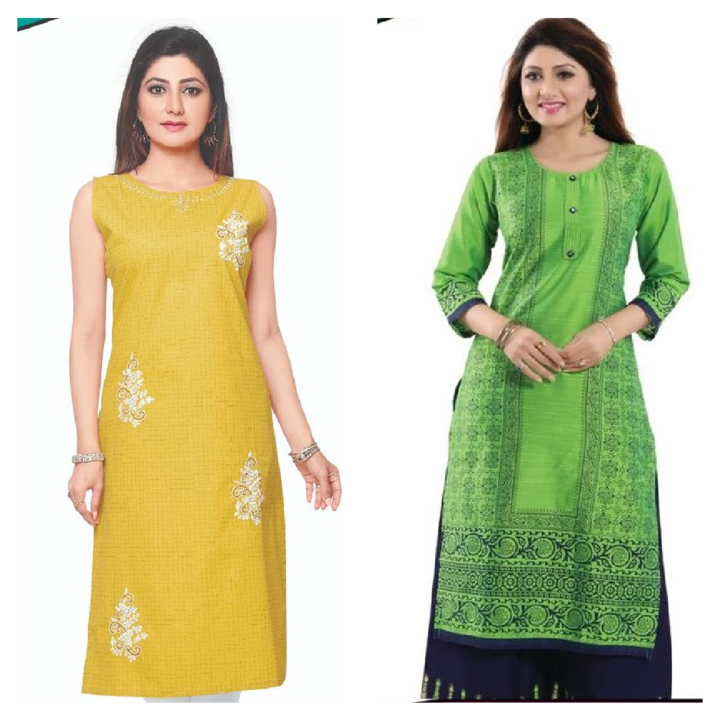 Combo of kurties uploaded by business on 4/18/2021