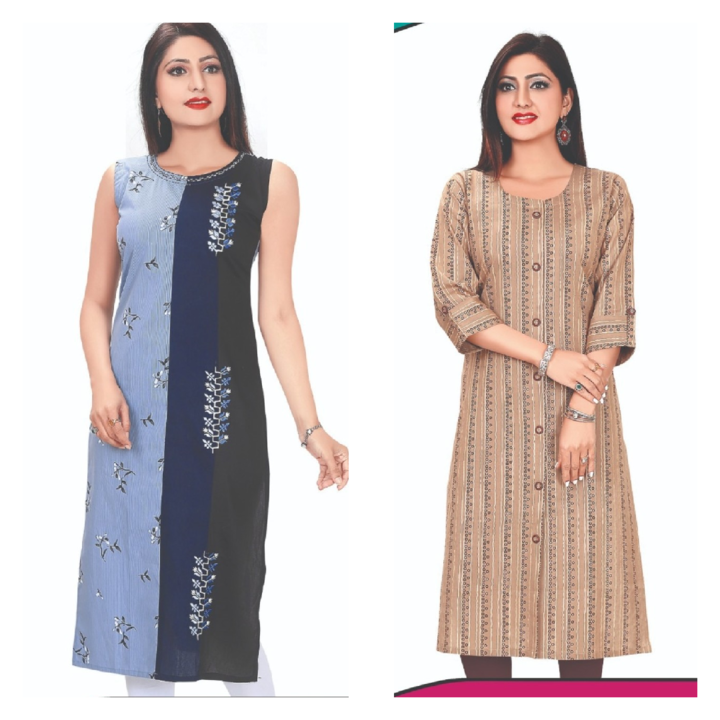Combo of kurties uploaded by business on 4/18/2021