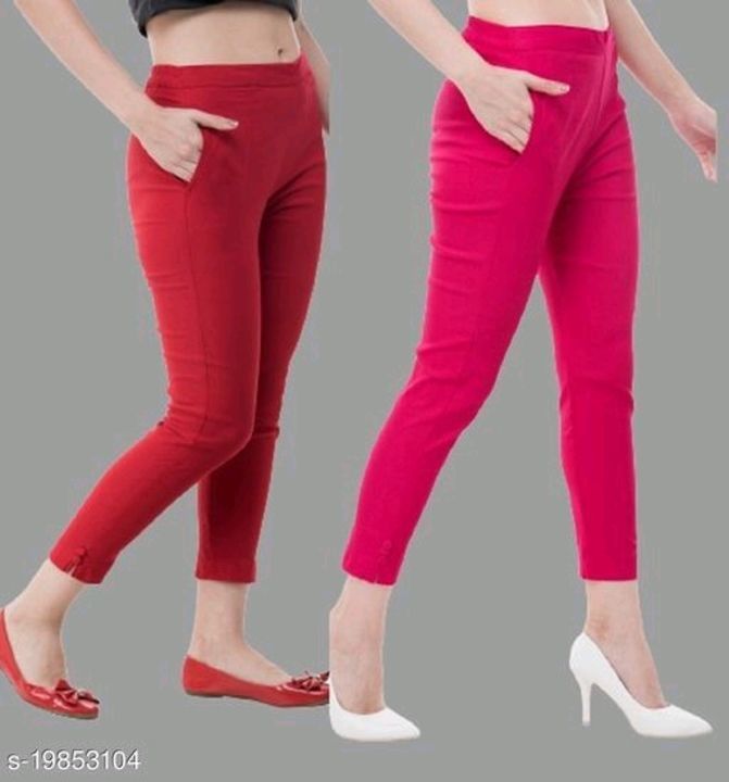 Women trousers pant combo uploaded by Jyoti on 4/18/2021