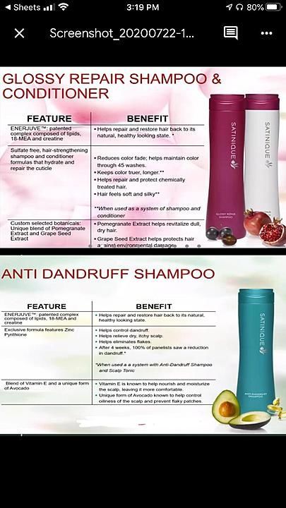 Satinique anti dandruff shampoo 250 ml uploaded by business on 7/26/2020
