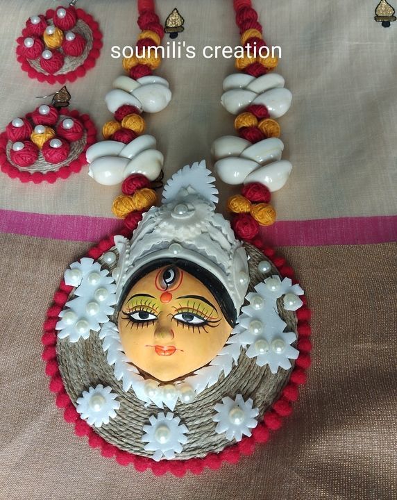 Post image Handmade Maa murti creation is made by actual murti.