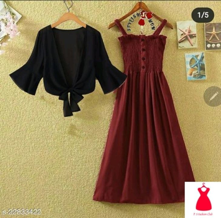 Classy letest western dresses uploaded by P.s fashion club on 4/18/2021