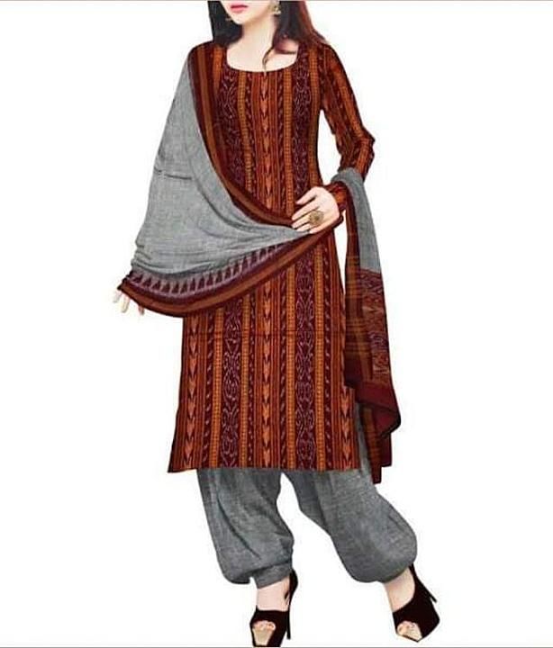 Odisha handloom cotton ikat dress set  uploaded by business on 7/27/2020