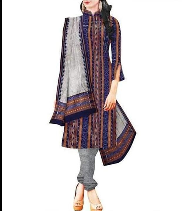 Sambalapuri cotton ikat dress set available all color contact us  w- uploaded by Prasadenterprises  on 7/27/2020