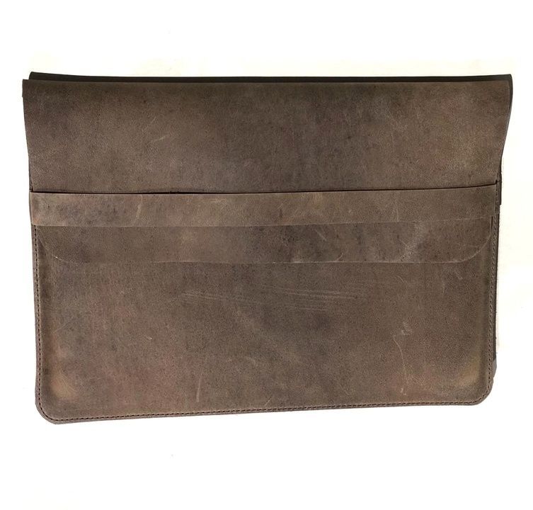 Ascaro cow waxy leather Laptop apple macbook sleeve uploaded by business on 4/18/2021