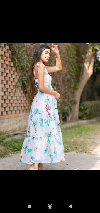 Floler maxi uploaded by New 👗👚👖 collection on 4/18/2021