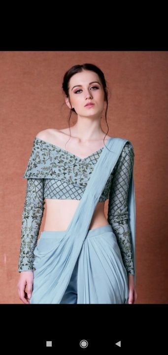 Designer saree uploaded by New 👗👚👖 collection on 4/18/2021