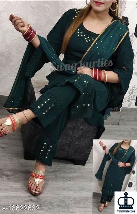 Kurta set uploaded by Trendy collection on 4/18/2021