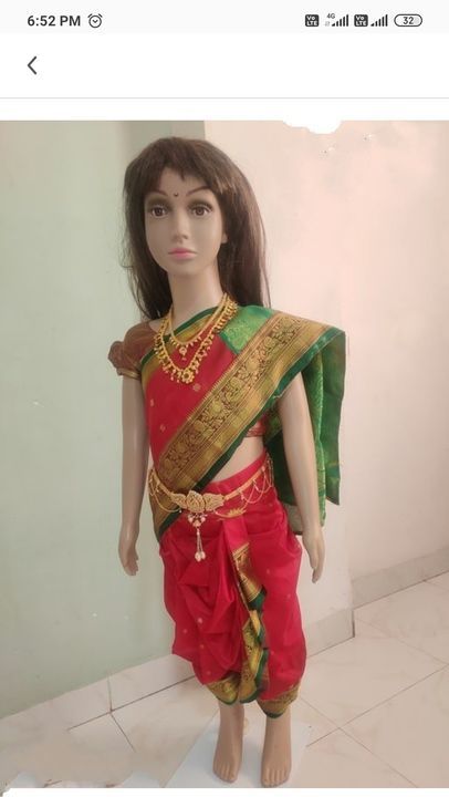 Ready to wear nauwar sarees for girls.  uploaded by business on 4/19/2021