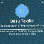 Business logo of Basu Textile