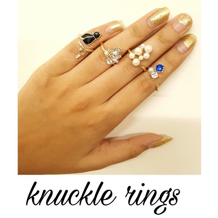 Post image Knuckle rings 
Rs.280/-
