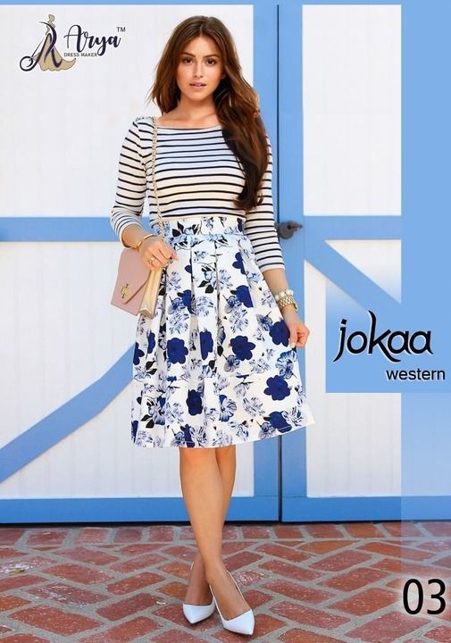 Post image JOKAA WESTERN
£- 2 piece 
£- t-shirt and skirt 
£- Designer piece
£- T-shirt Fabric - stretchable lycra
£- Size - m,l,xl,xxl.
£- Skirt Fabric- poli reyon print 
£- Price – 600Rs [ gst [include] + ship 

GOOD QUALITY 👌👌👌