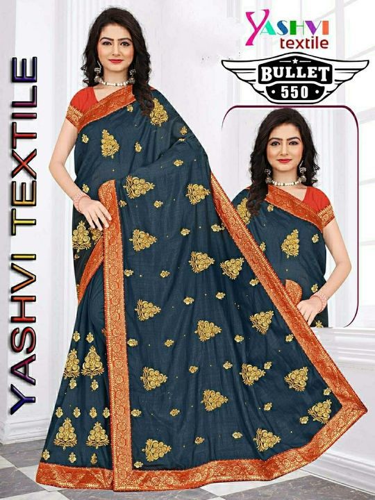 Fancy Work Saree(Full Saree Lace)  uploaded by business on 4/19/2021