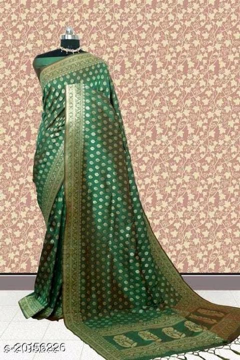 Designer Silk saree uploaded by Saangu's closet  on 4/19/2021