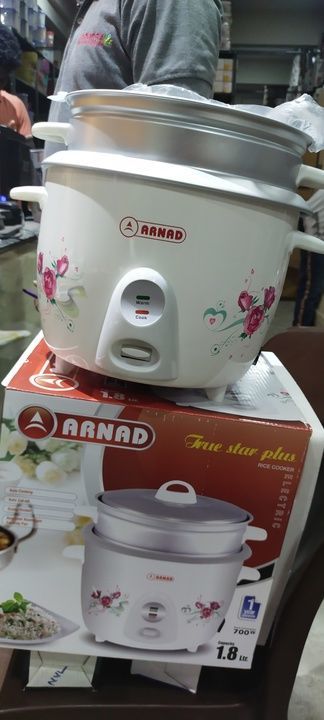 Rice cooker 1.8 ltr (1yr warranty ) uploaded by SAVITHA METAL on 4/19/2021