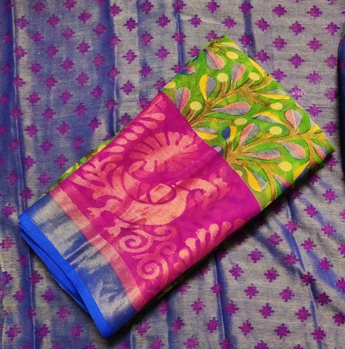 Brasso chiffon saree uploaded by KK collection on 4/19/2021
