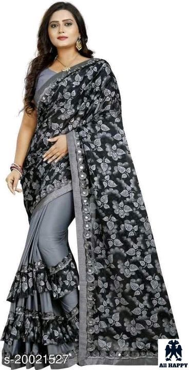 New Fastion women silk saree uploaded by business on 4/20/2021