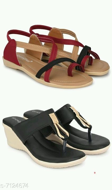 Women sandals combo  uploaded by business on 4/20/2021