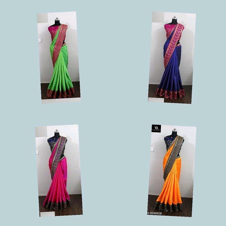 ladies saries uploaded by Advika wholesale markeet on 4/20/2021