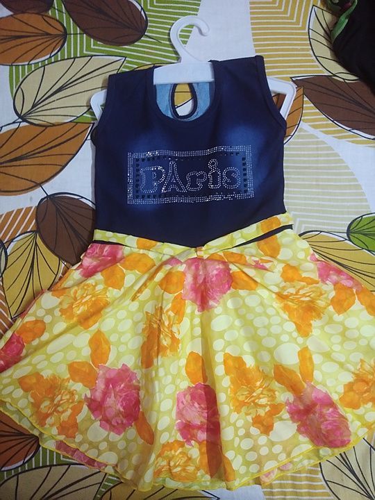 Indigo cotton frock  uploaded by business on 7/27/2020