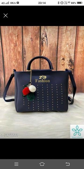 Ladies stylish sling bag  uploaded by Vihaan collection  on 4/20/2021