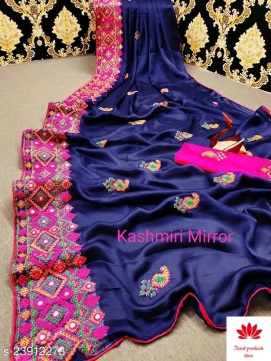 Silk saree uploaded by Trend store on 4/20/2021