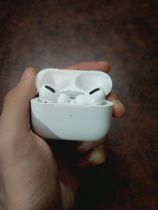 Apple air pods pro uploaded by business on 4/20/2021