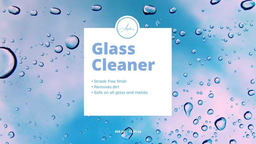 Arpita' Glass Cleaner uploaded by business on 4/20/2021